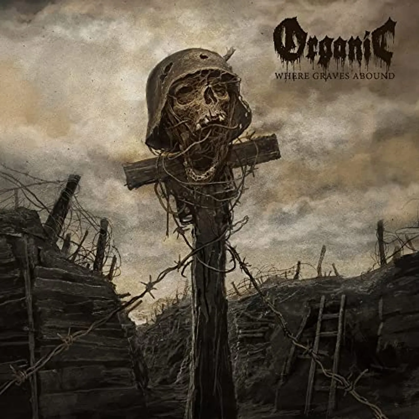 Organic Where Graves Abound Vinyl Record