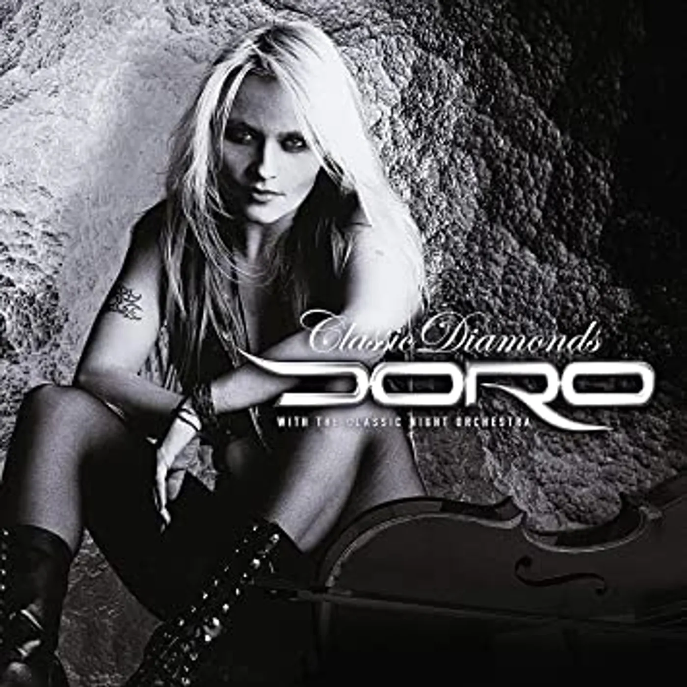 Doro Classic Diamonds (Black/White Marbled Vinyl/2LP) Vinyl Record