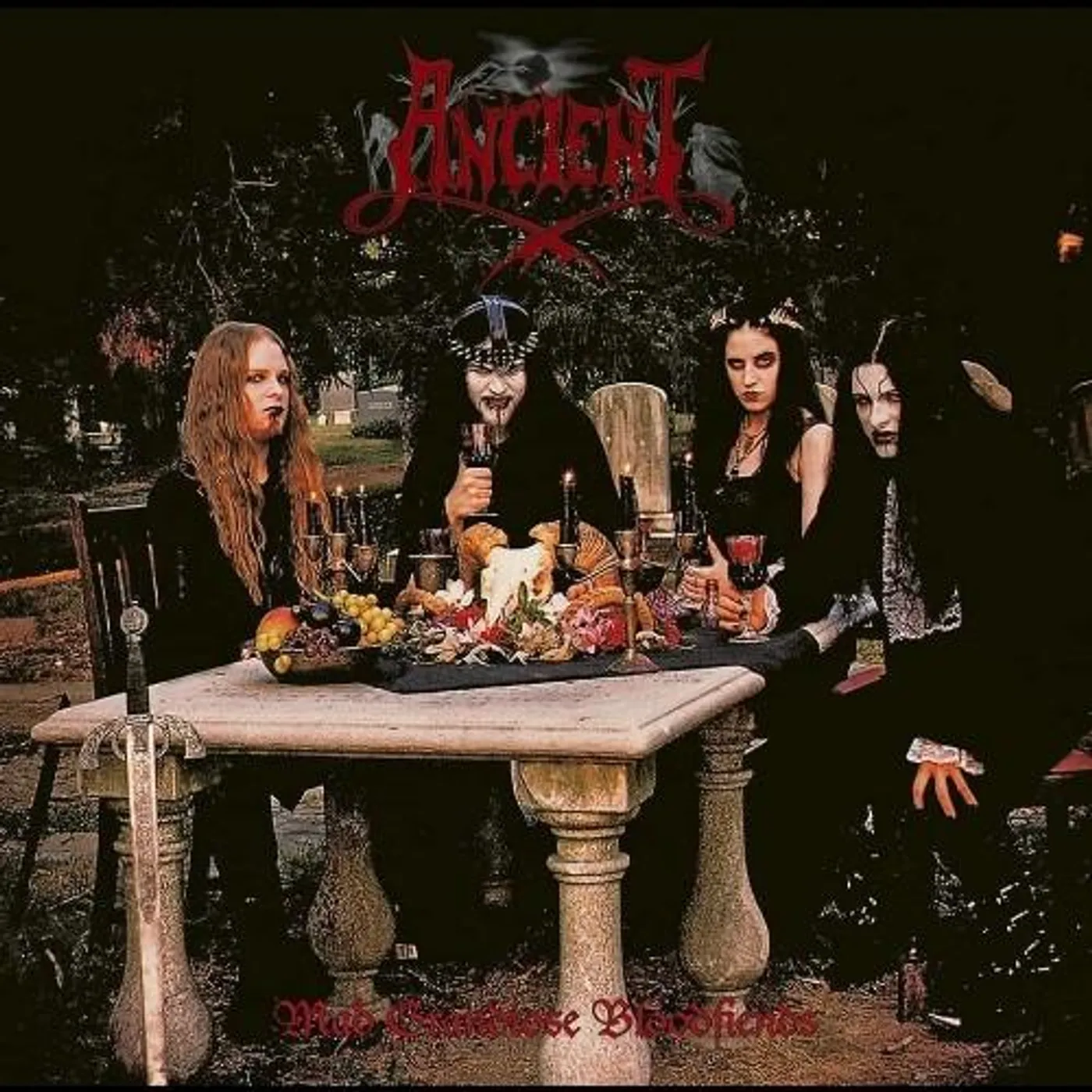 Ancient MAD GRANDIOSE BLOODFIENDS (TRANSPARENT GREEN VINYL) Vinyl Record