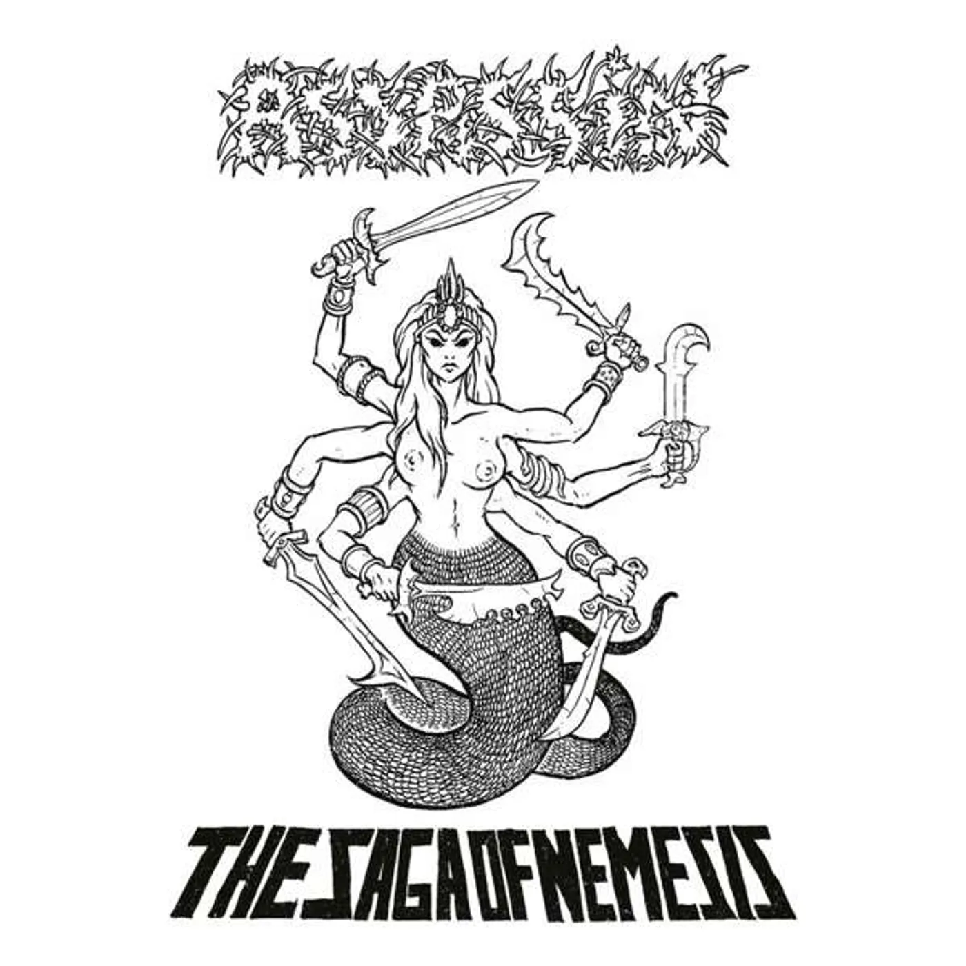 Assassin SAGA OF NEMESIS (GREEN VINYL) Vinyl Record