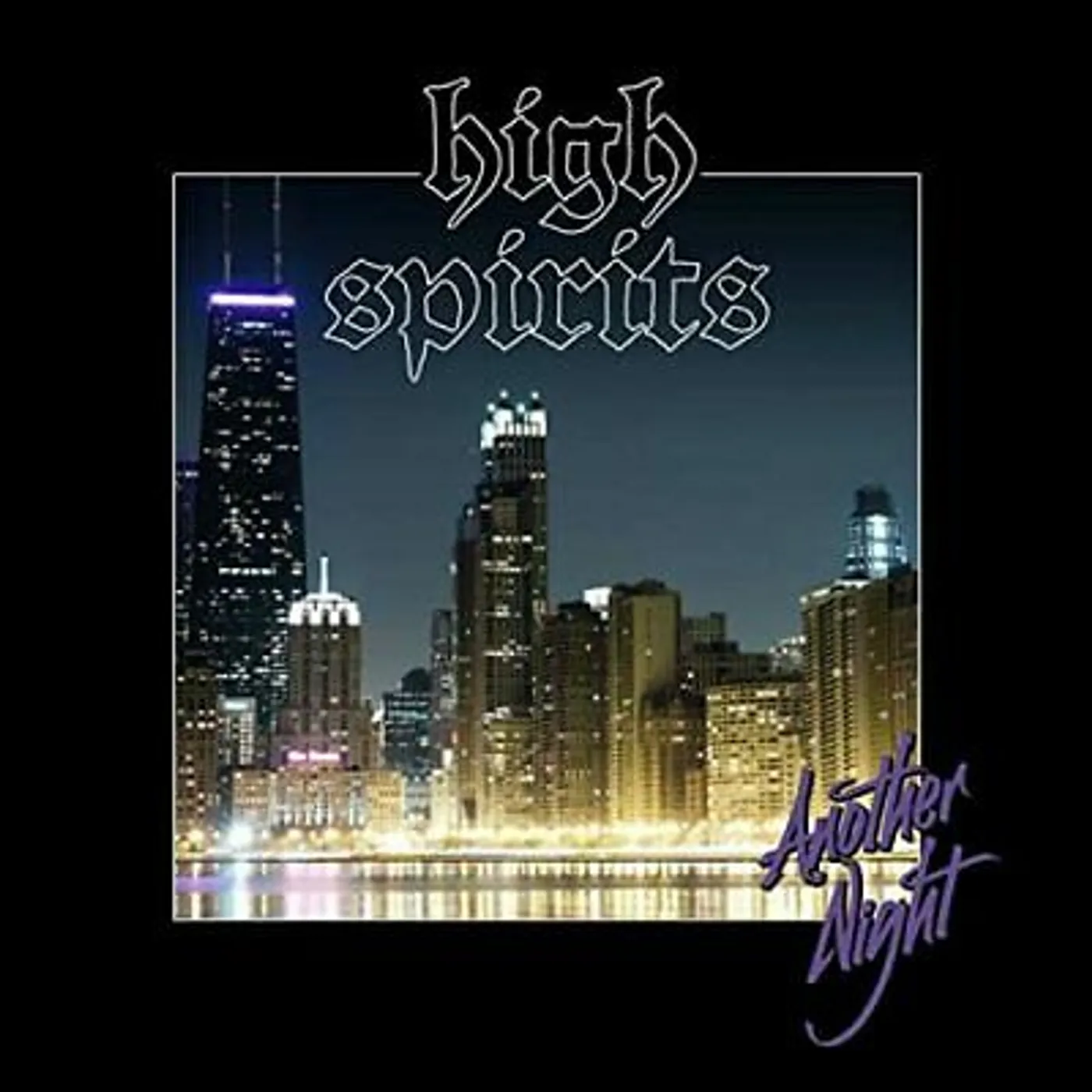 HIGH SPIRITS ANOTHER NIGHT (TRANS CLEAR/TRANS BLUE BI-COLOR VINYL) Vinyl Record