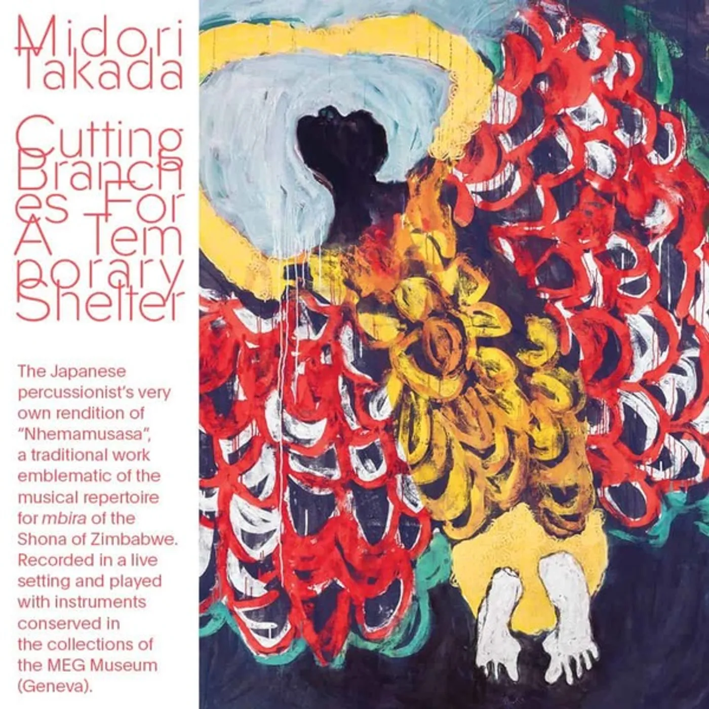 Midori Takada Cutting Branches For A Temporary Shelter (Obi/Liner Notes) Vinyl Record
