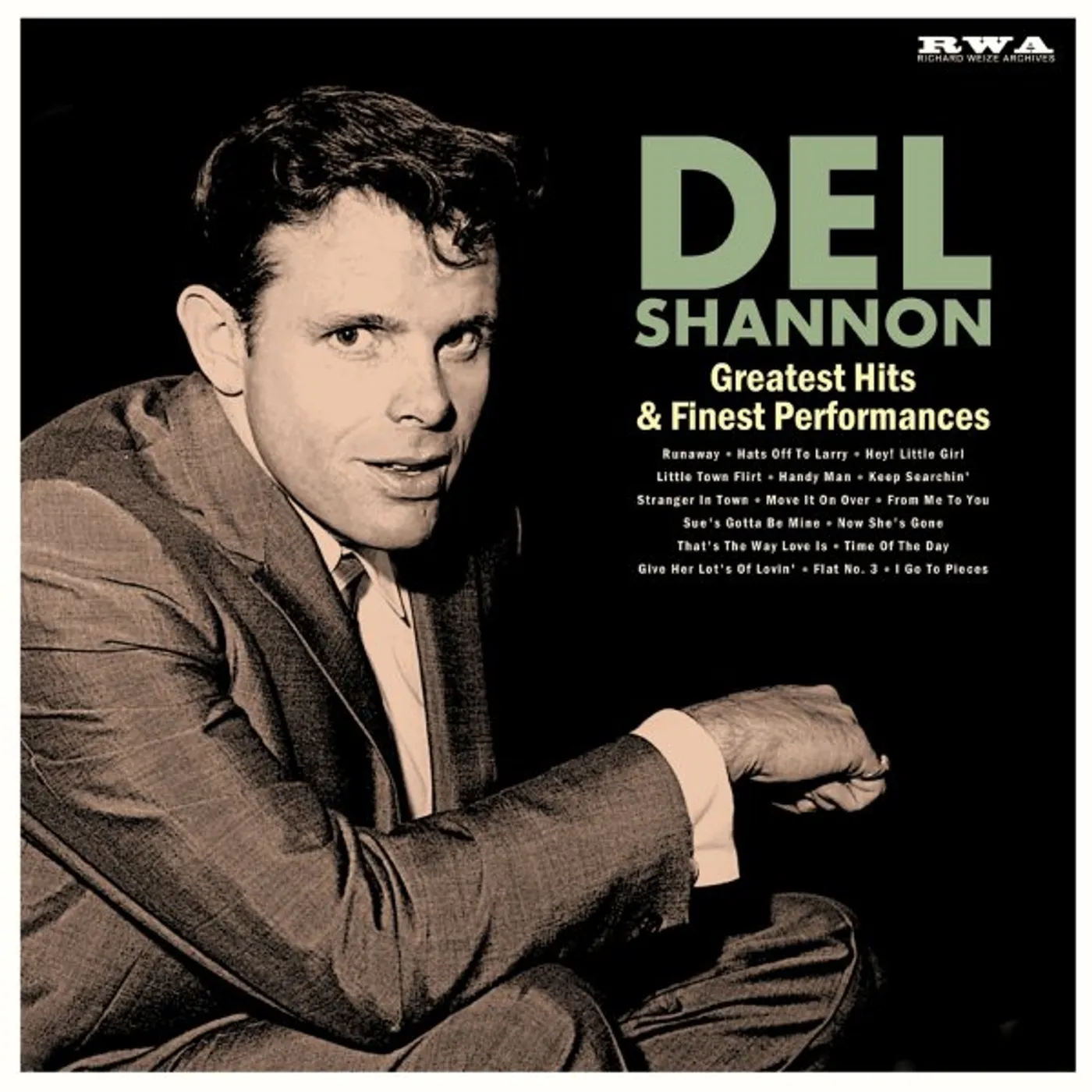 Del Shannon Greatest Hits & Finest Performances (180g) Vinyl Record