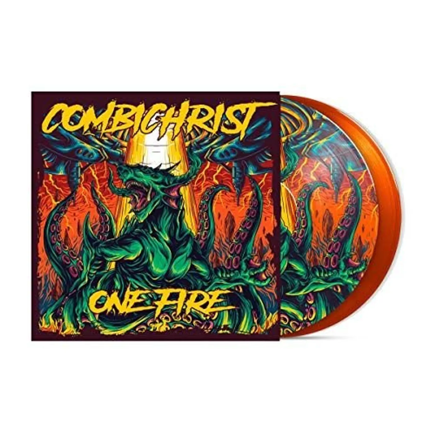 Combichrist ONE FIRE (2 LP/ORANGE) Vinyl Record