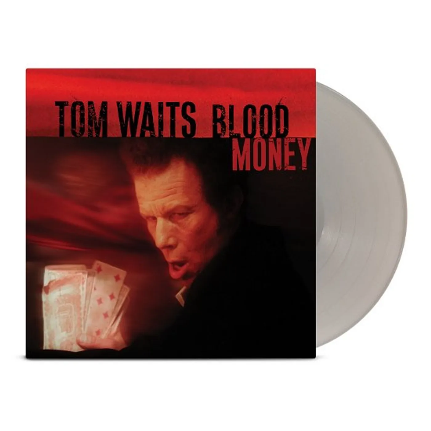 Tom Waits BLOOD MONEY (ANNIVERSARY ED./METALLIC SILVER VINYL) Vinyl Record