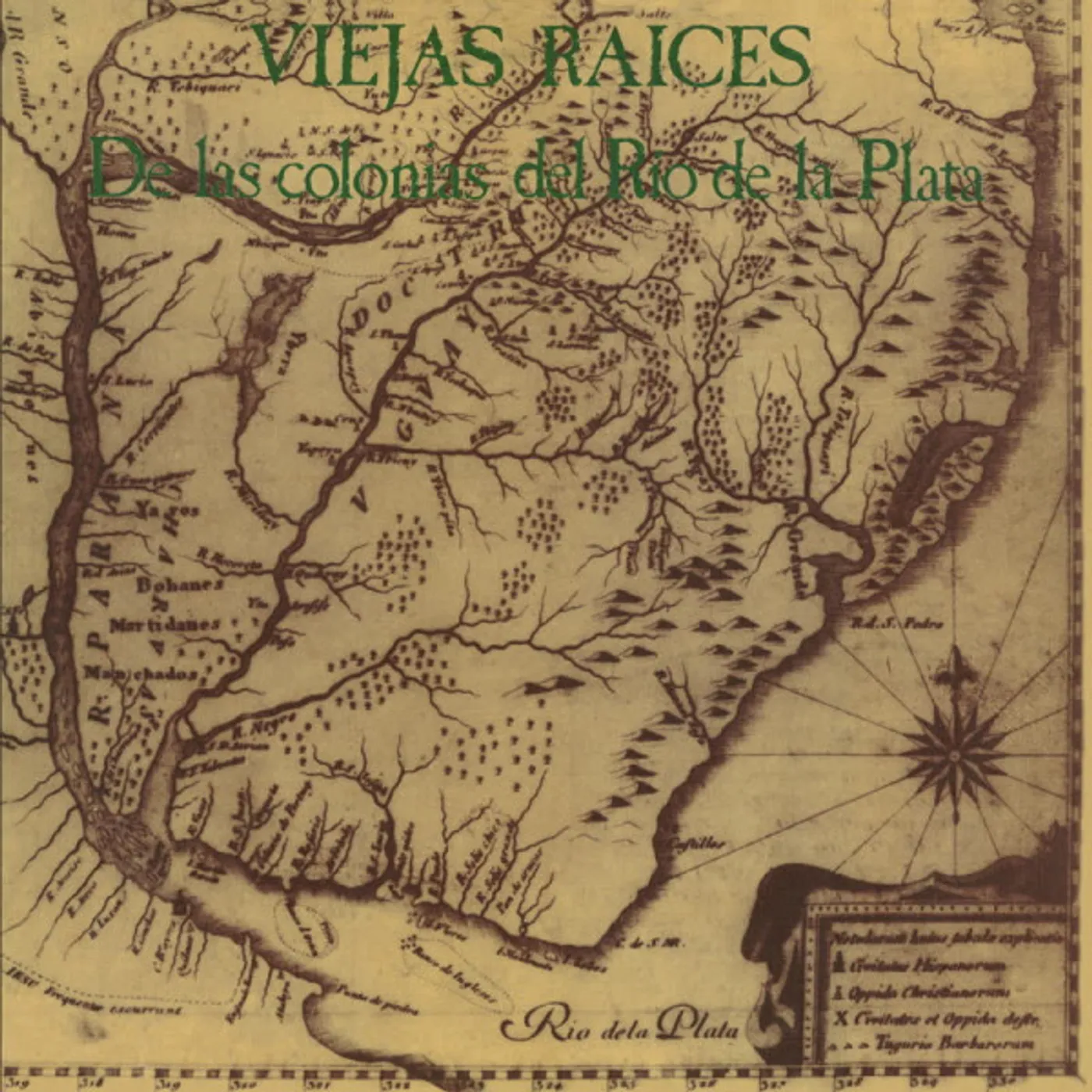 Viejas Raíces DE LAS COLONIAS DEL RIO DE LA PLATA Vinyl Record