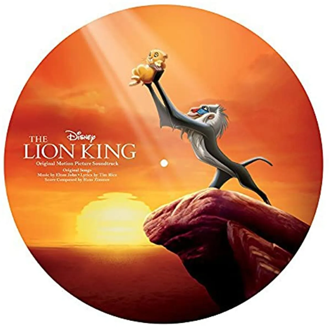 Hans Zimmer LION KING Original Soundtrack (PICTURE DISC) Vinyl Record