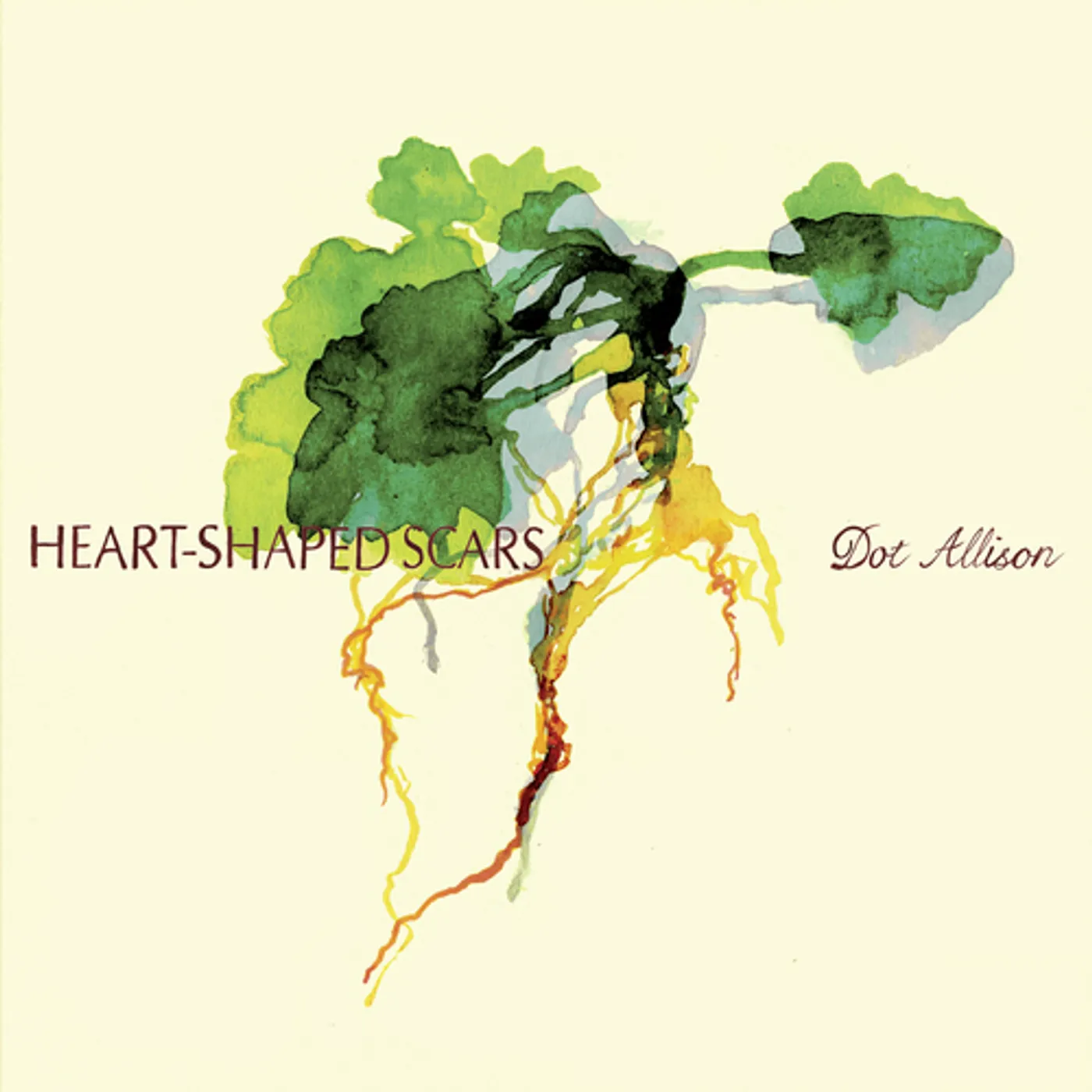Dot Allison Heart-Shaped Scars (Transparent Green vinyl) vinyl record