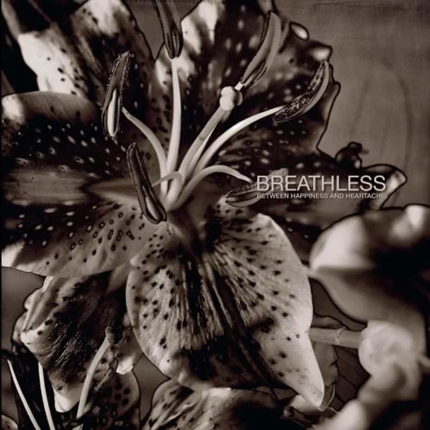 Breathless BETWEEN HAPPINESS & HEARTACHE Vinyl Record