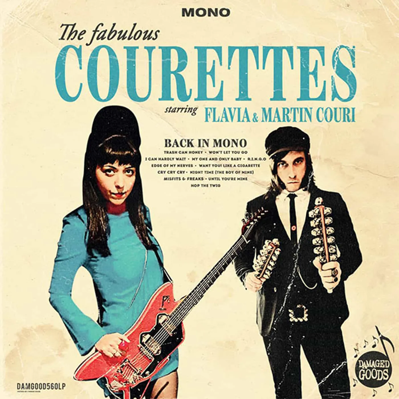 The Courettes Back In Mono Vinyl Record