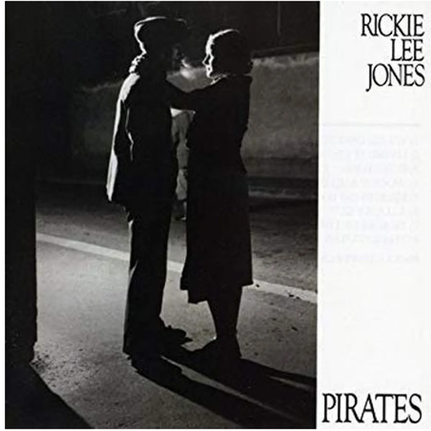 Rickie Lee Jones Pirates vinyl record