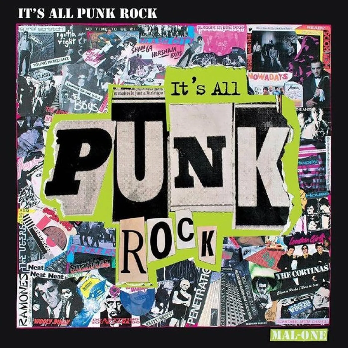 Mal-One IT'S ALL PUNK ROCK (LP/7INCH) Vinyl Record