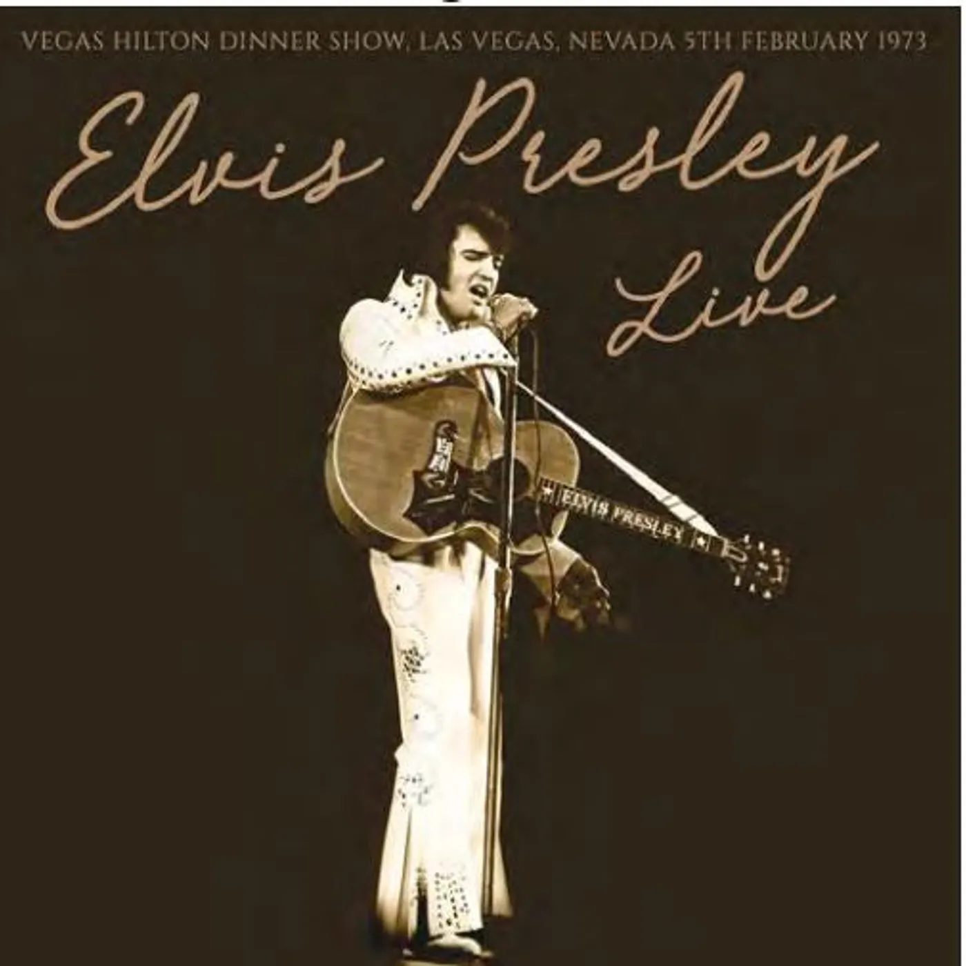 Elvis Presley Vegas Hilton Dinner Show, Las Vegas, Nevada (White Vinyl) Vinyl Record