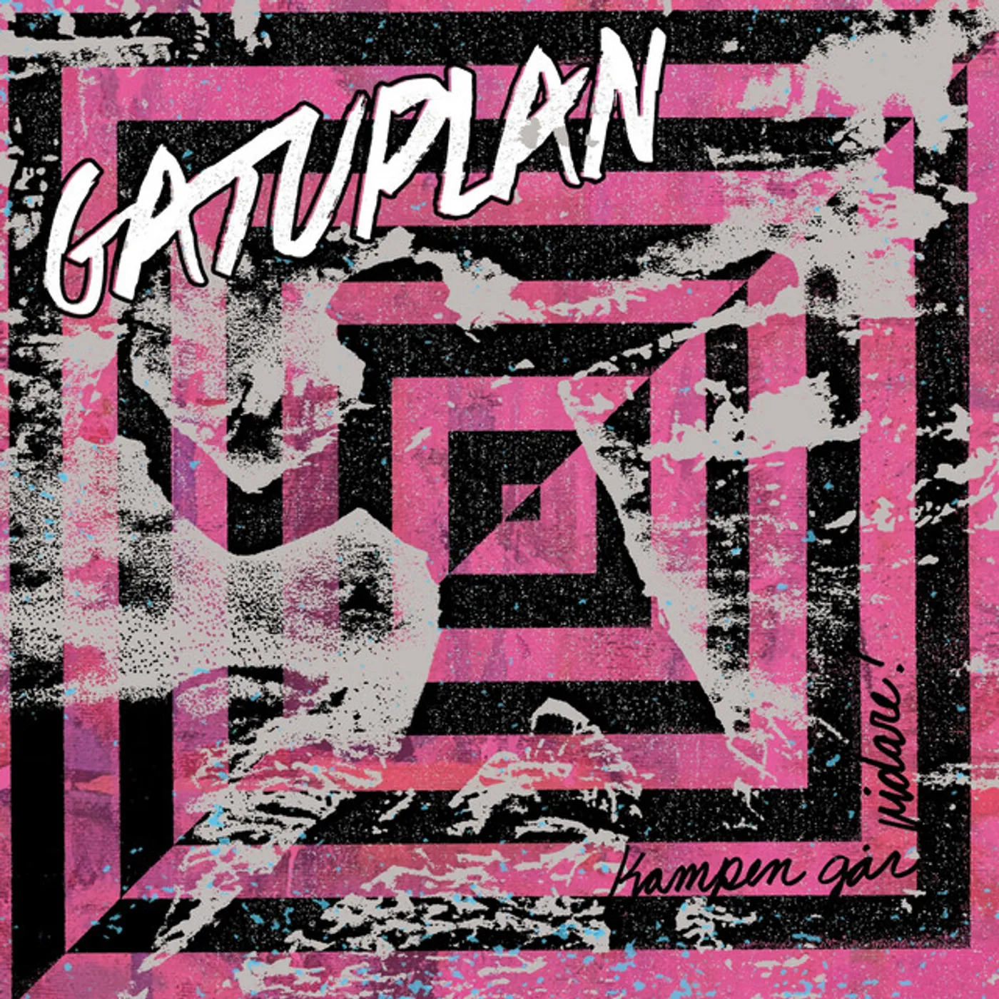 Gatuplan KAMPEN GAR VIDARE! Vinyl Record