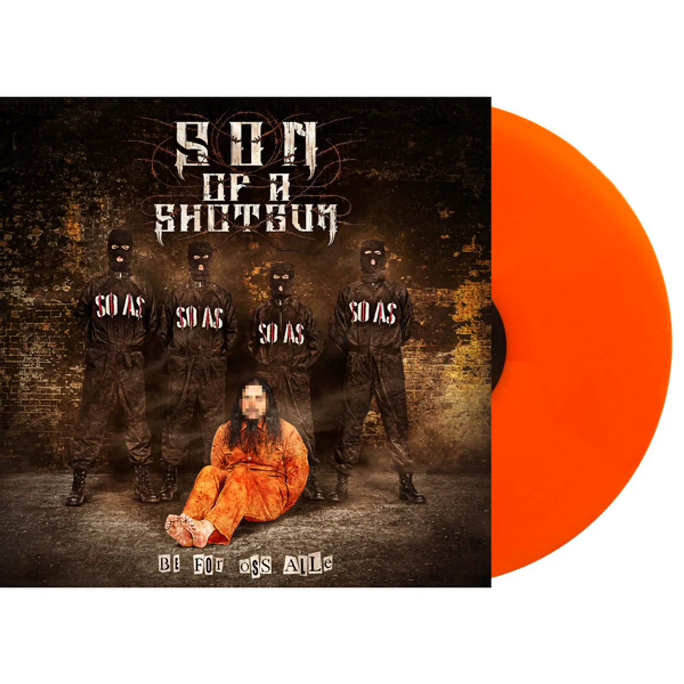 SON OF A SHOTGUN BE FOR OSS ALLE (ORANGE VINYL) Vinyl Record
