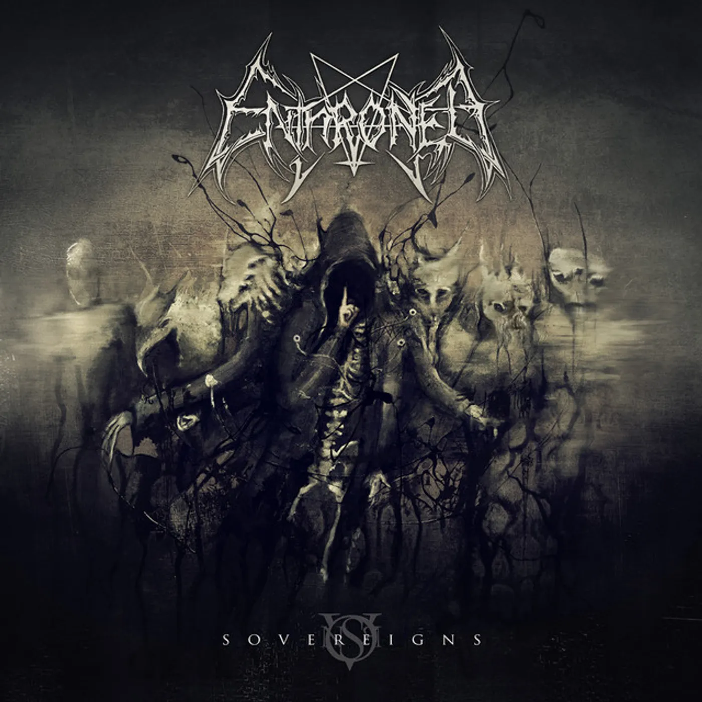 Enthroned Sovereigns (Green Cloudy) Vinyl Record