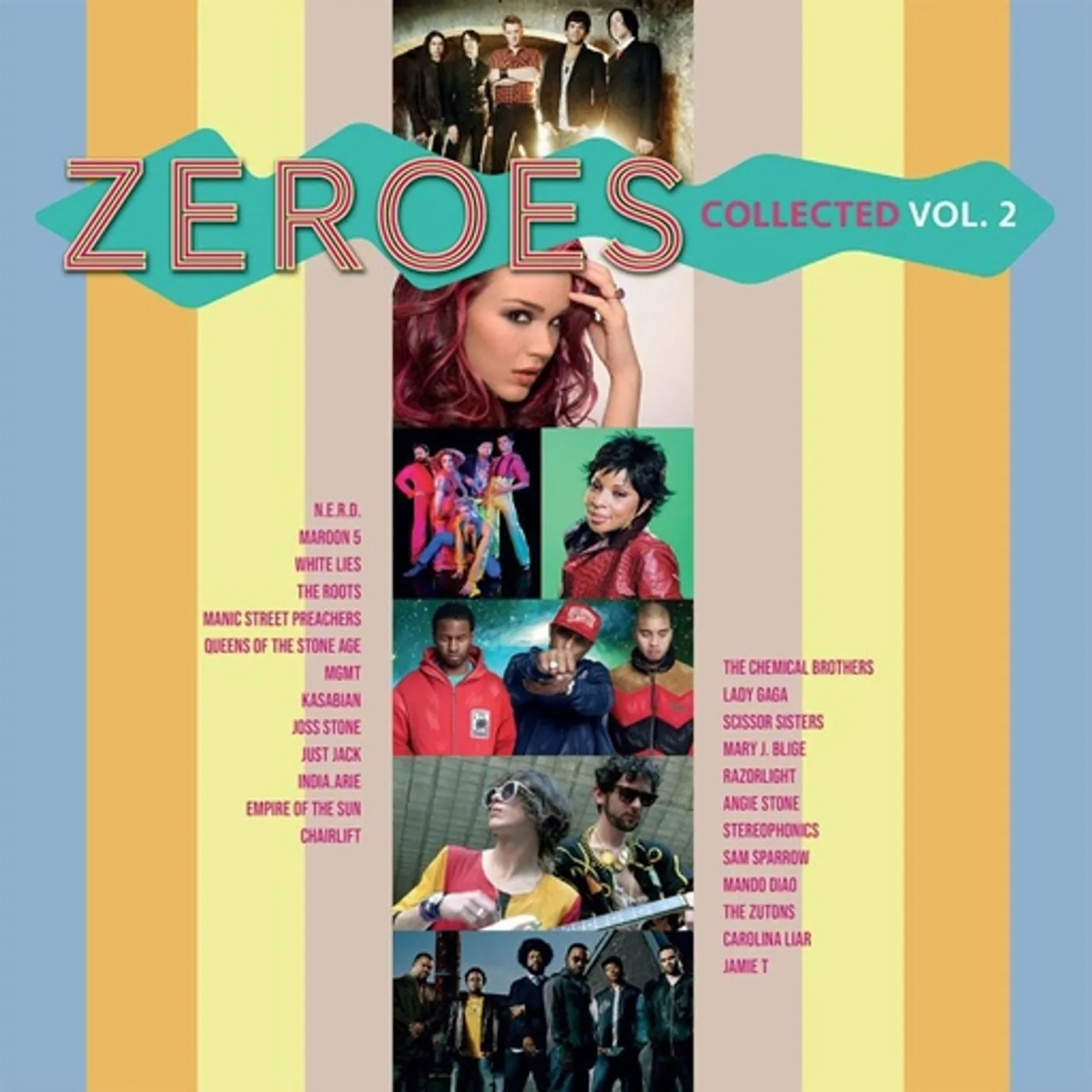 Various Artists  ZEROES COLLECTED: VOL. 2 (2LP/LIMITED/RED VINYL/180G/INSERT/NUMBERED) Vinyl Record