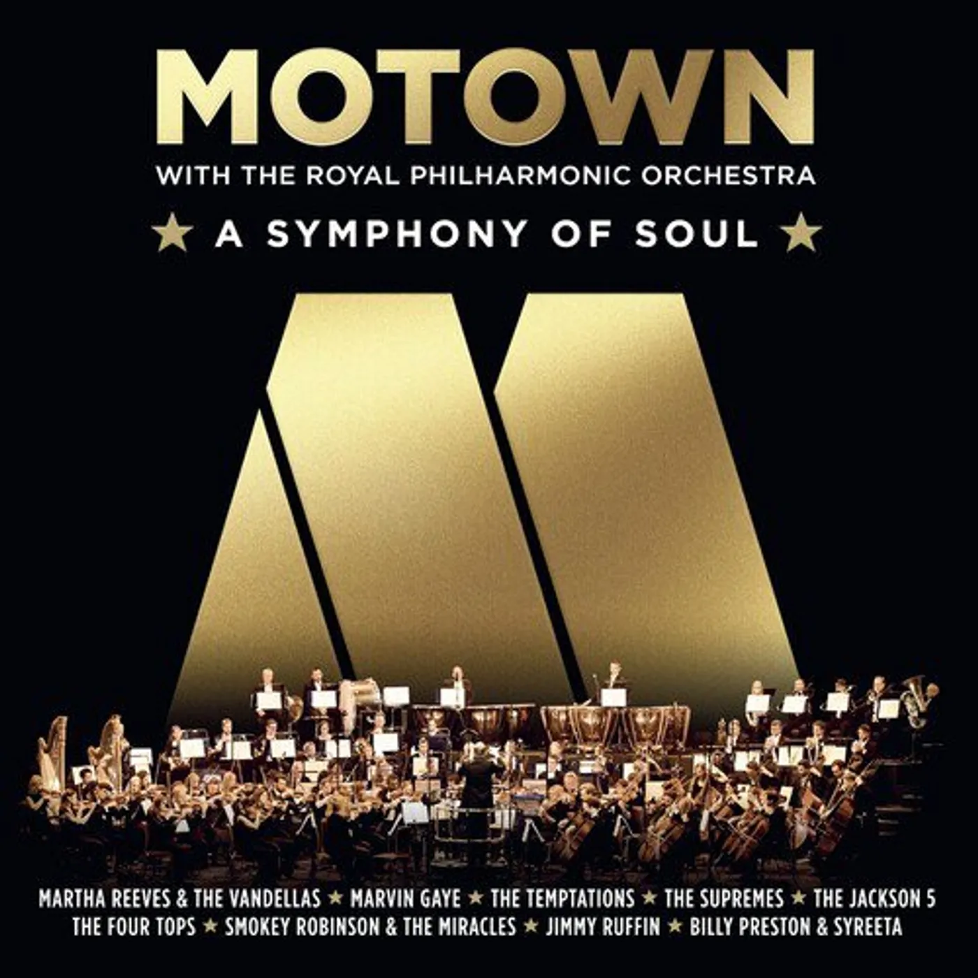Various Artists  MOTOWN: A SYMPHONY OF SOUL (WITH THE ROYAL PHILHARMONIC ORCHESTRA) Vinyl Record