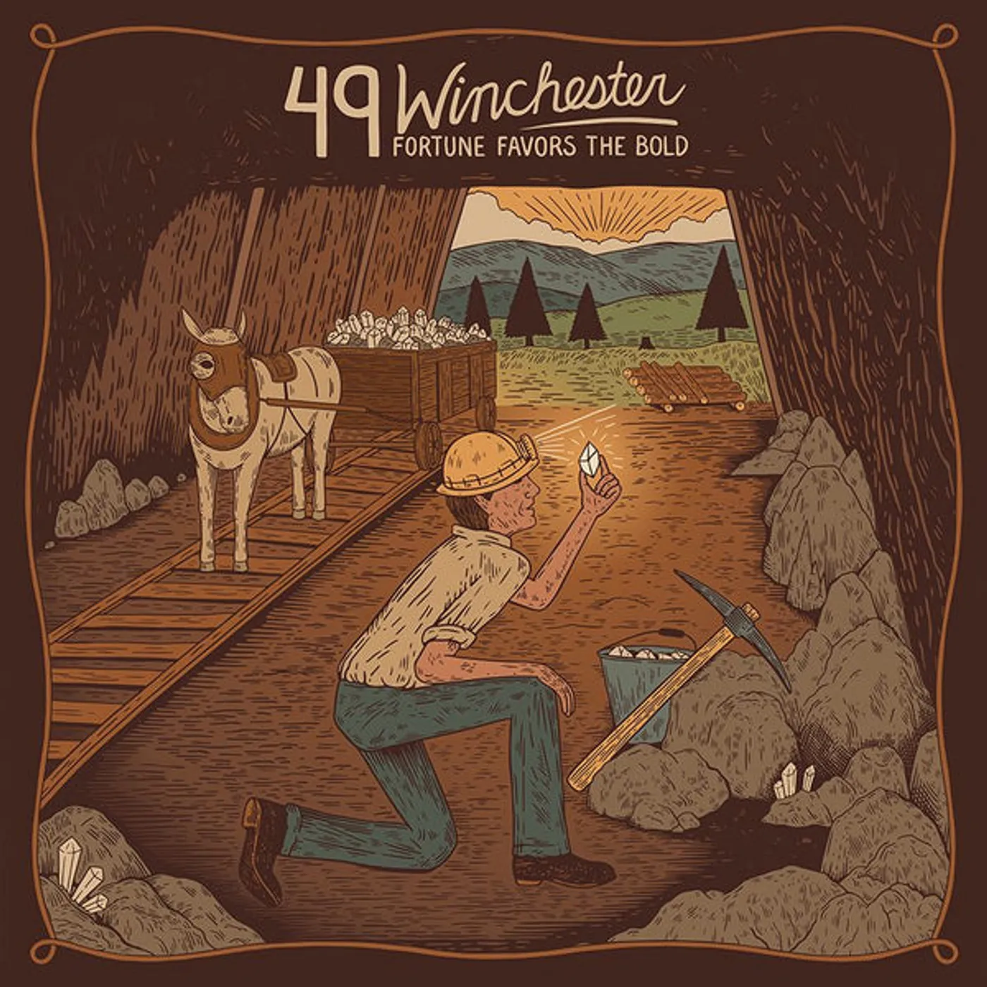 49 Winchester Fortune Favors the Bold vinyl record