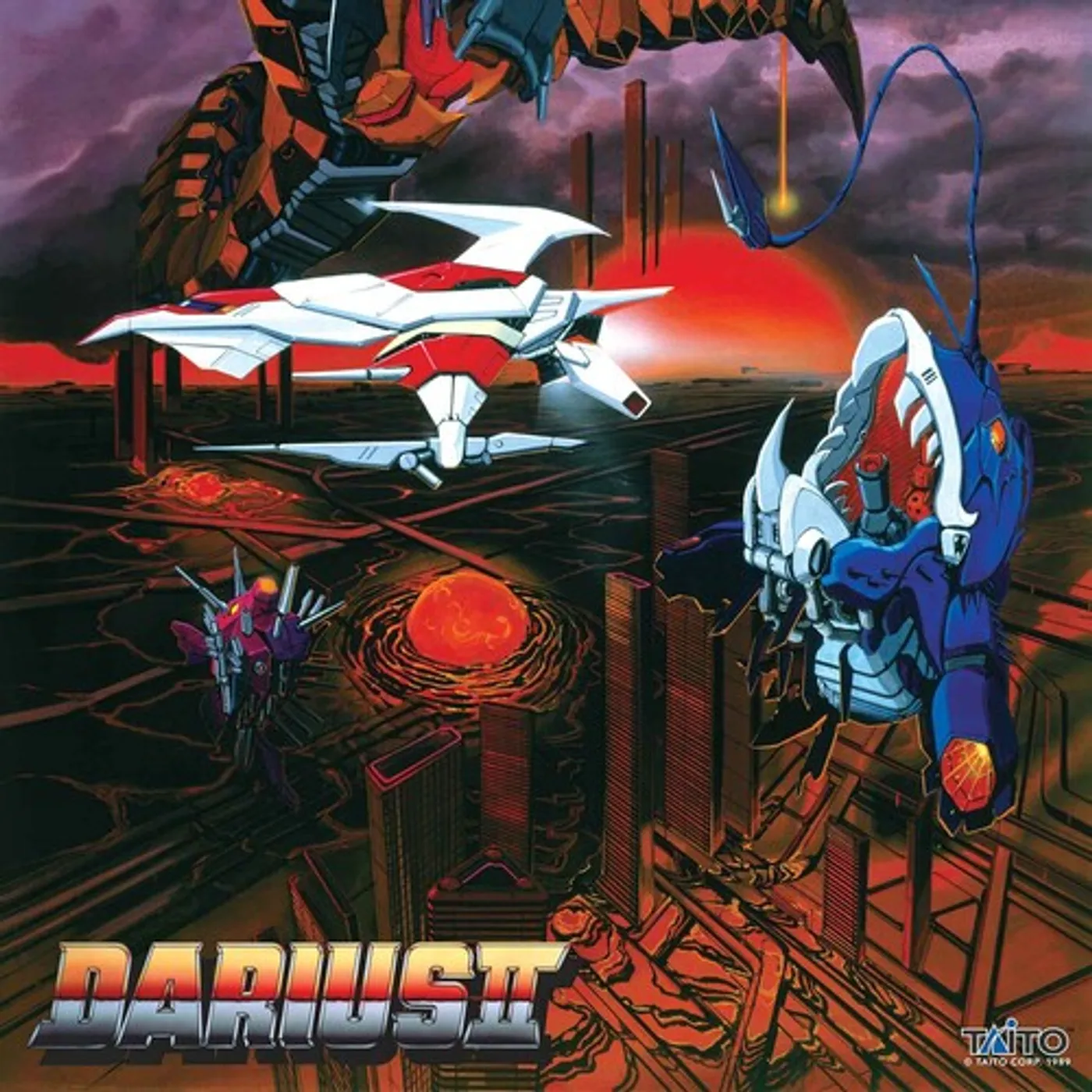 Hisayoshi Ogura Darius II Original Soundtrack Vinyl Record