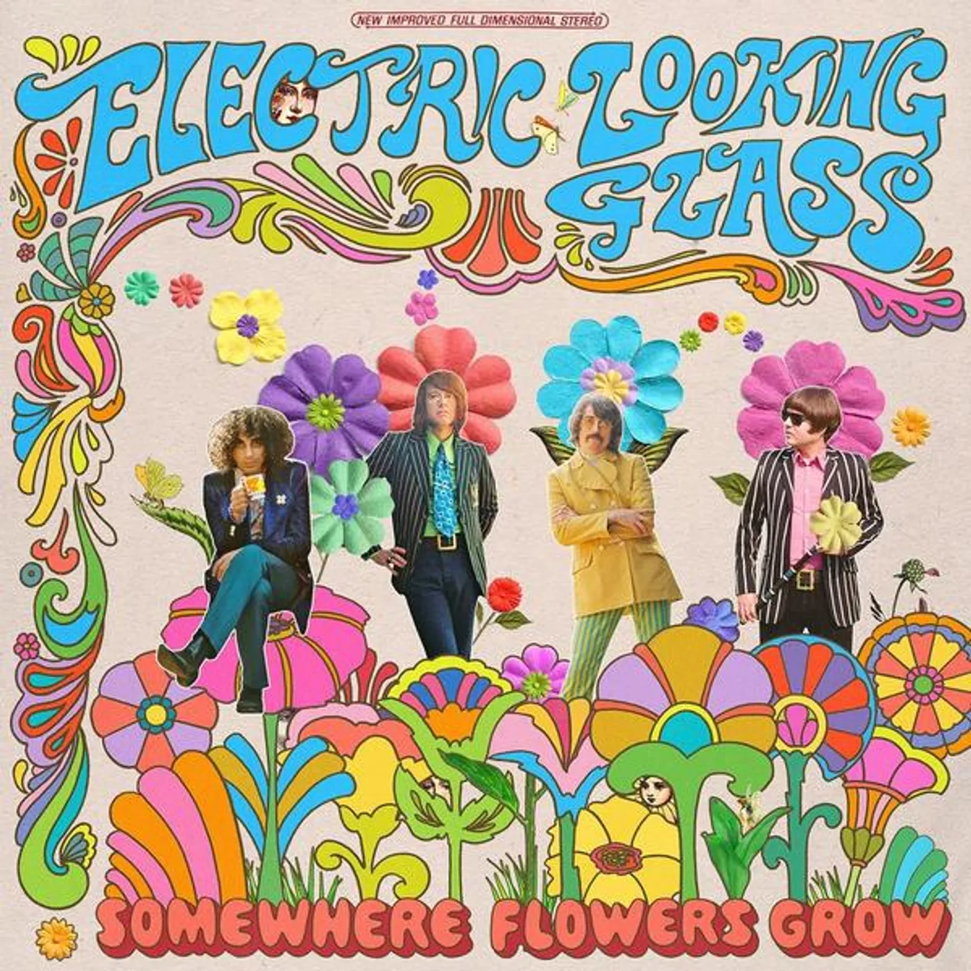 Electric Looking Glass SOMEWHERE FLOWERS GROW (RANDOM COLOR VINYL) Vinyl Record
