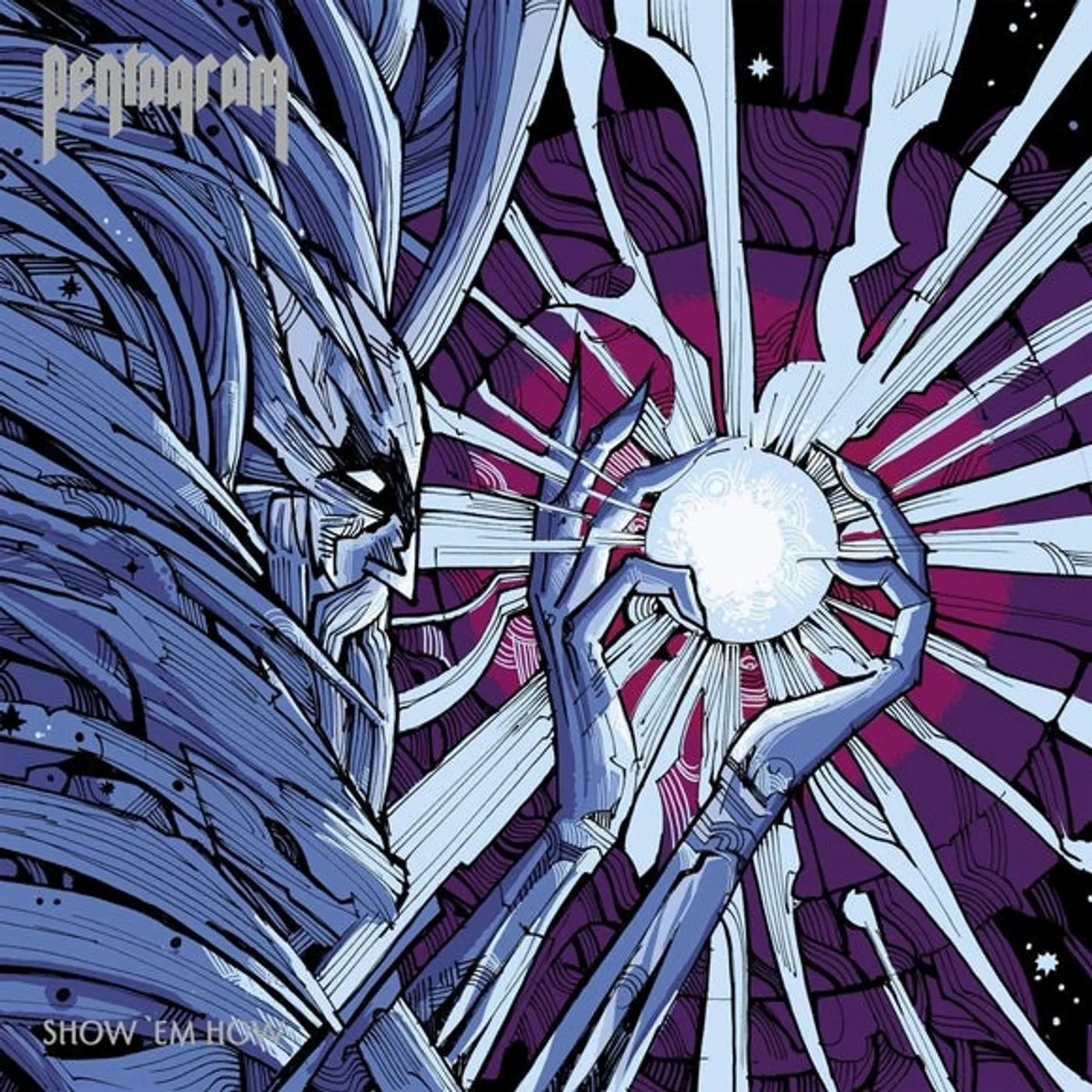 Pentagram SHOW 'EM HOW (SPLATTERED VINYL) Vinyl Record