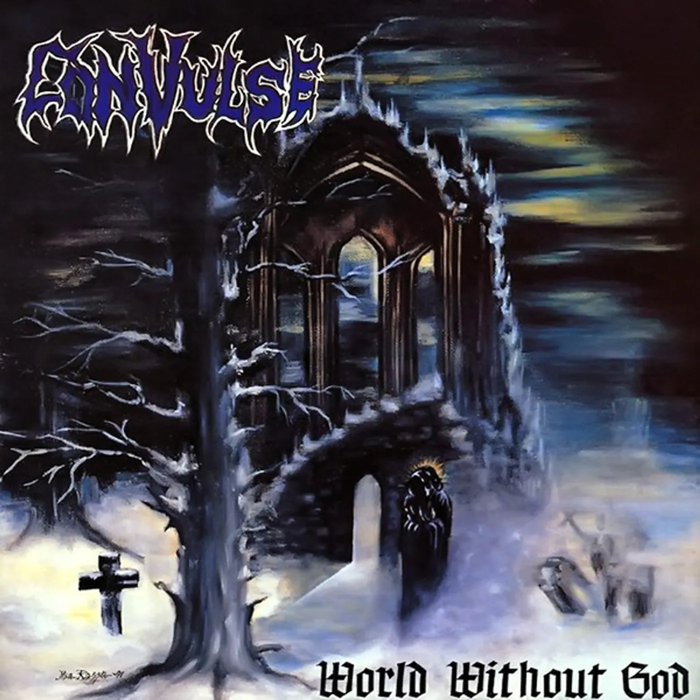 Convulse WORLD WITHOUT GOD (PICTURE DISC) Vinyl Record