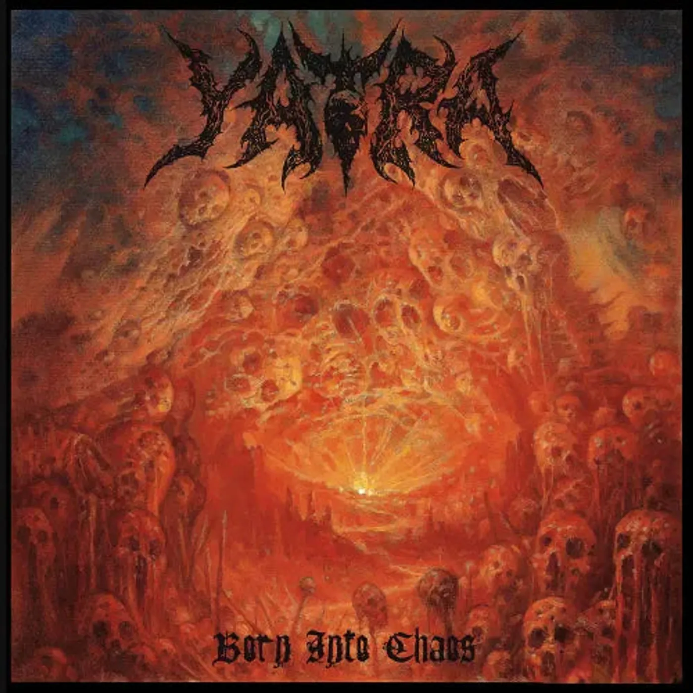 Yatra Born Into Chaos (red w/ green splatter vinyl)