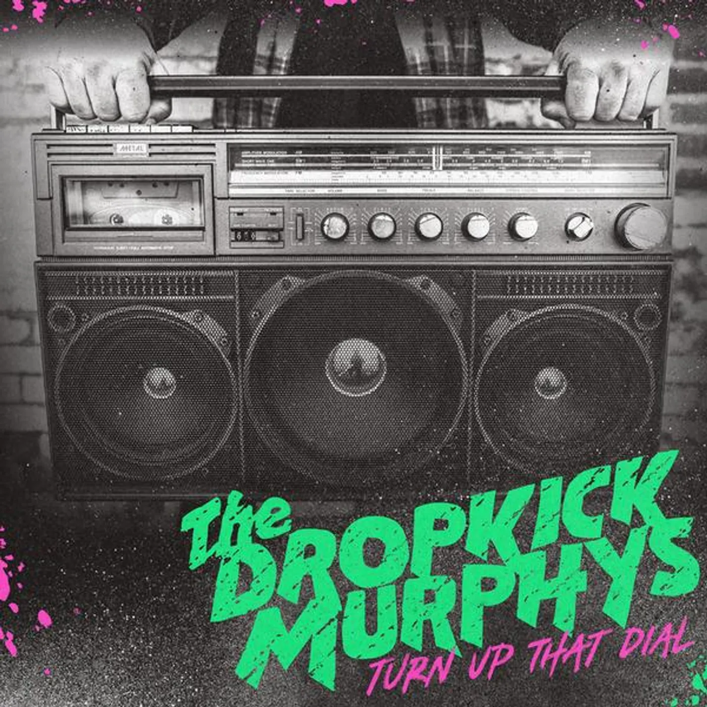 Dropkick Murphys TURN UP THAT DIAL (TRANSPARENT BLACK/SMOKE VINYL) Vinyl Record