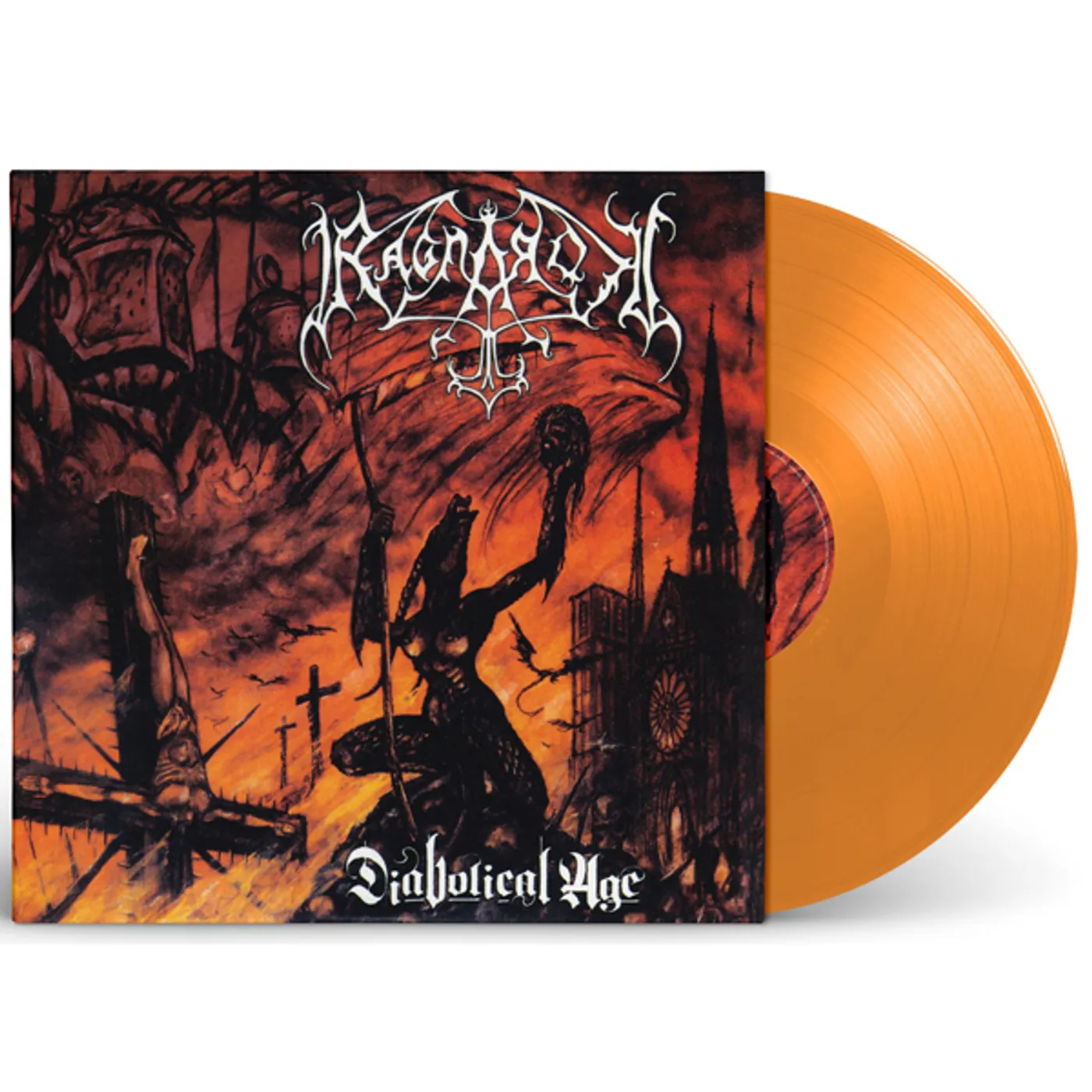 Ragnarok DIABOLICAL AGE (ORANGE VINYL/2LP) Vinyl Record