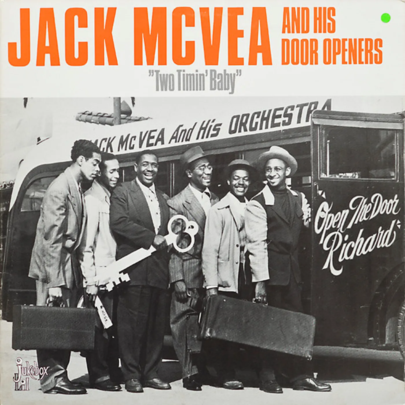 Jack McVea Two Timin Baby Vinyl Record