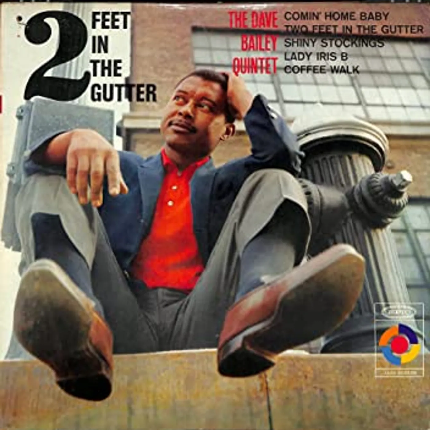 Dave Bailey 2 FEET IN THE GUTTER Vinyl Record