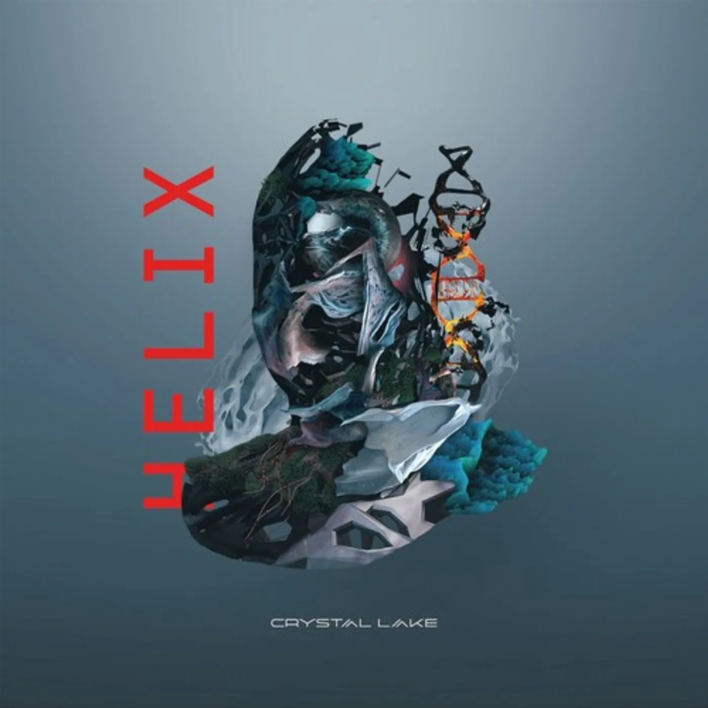 Crystal Lake HELIX (AQUA BLUE VINYL) Vinyl Record