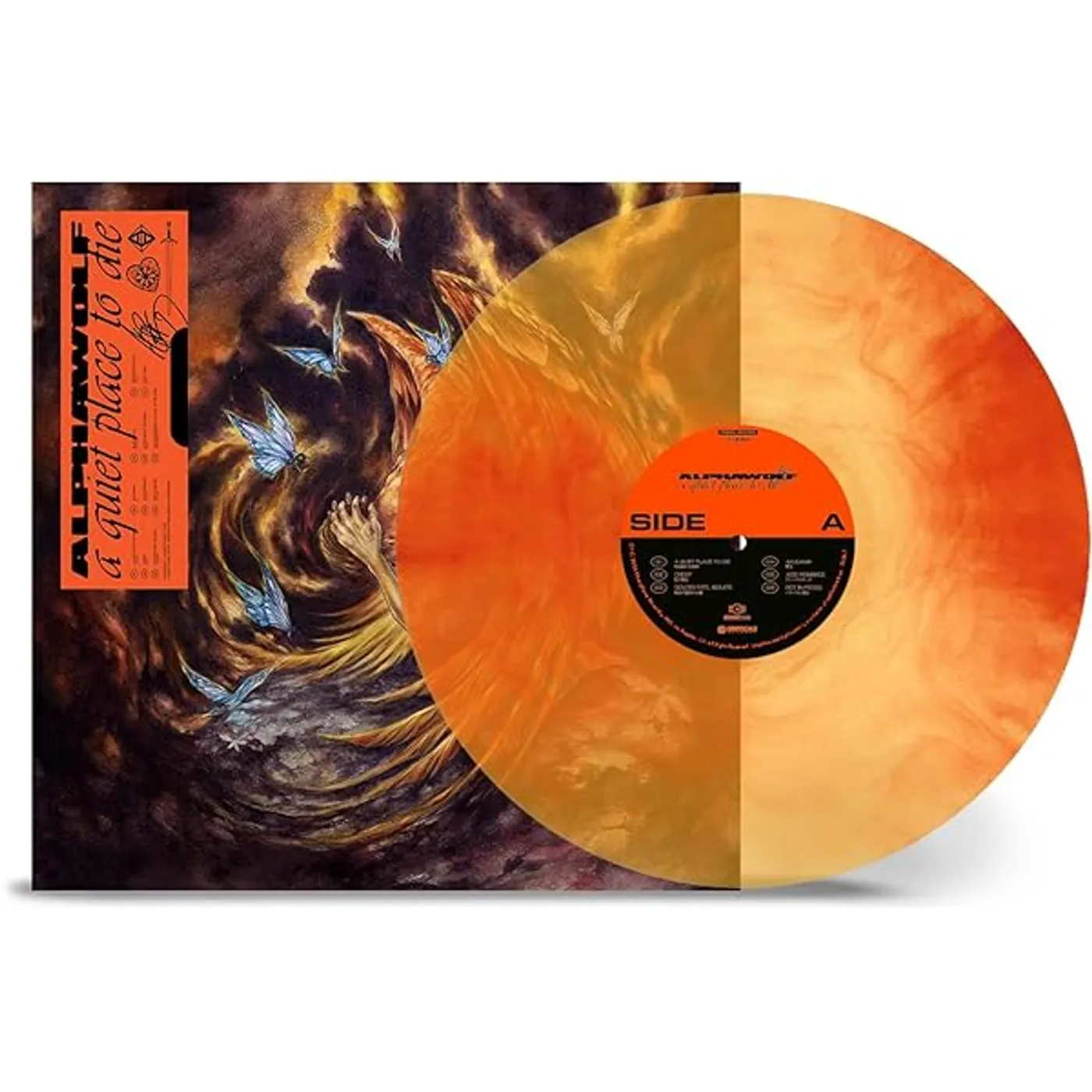 Alpha Wolf A Quiet Place to Die - Transparent Orange (Vinyl)