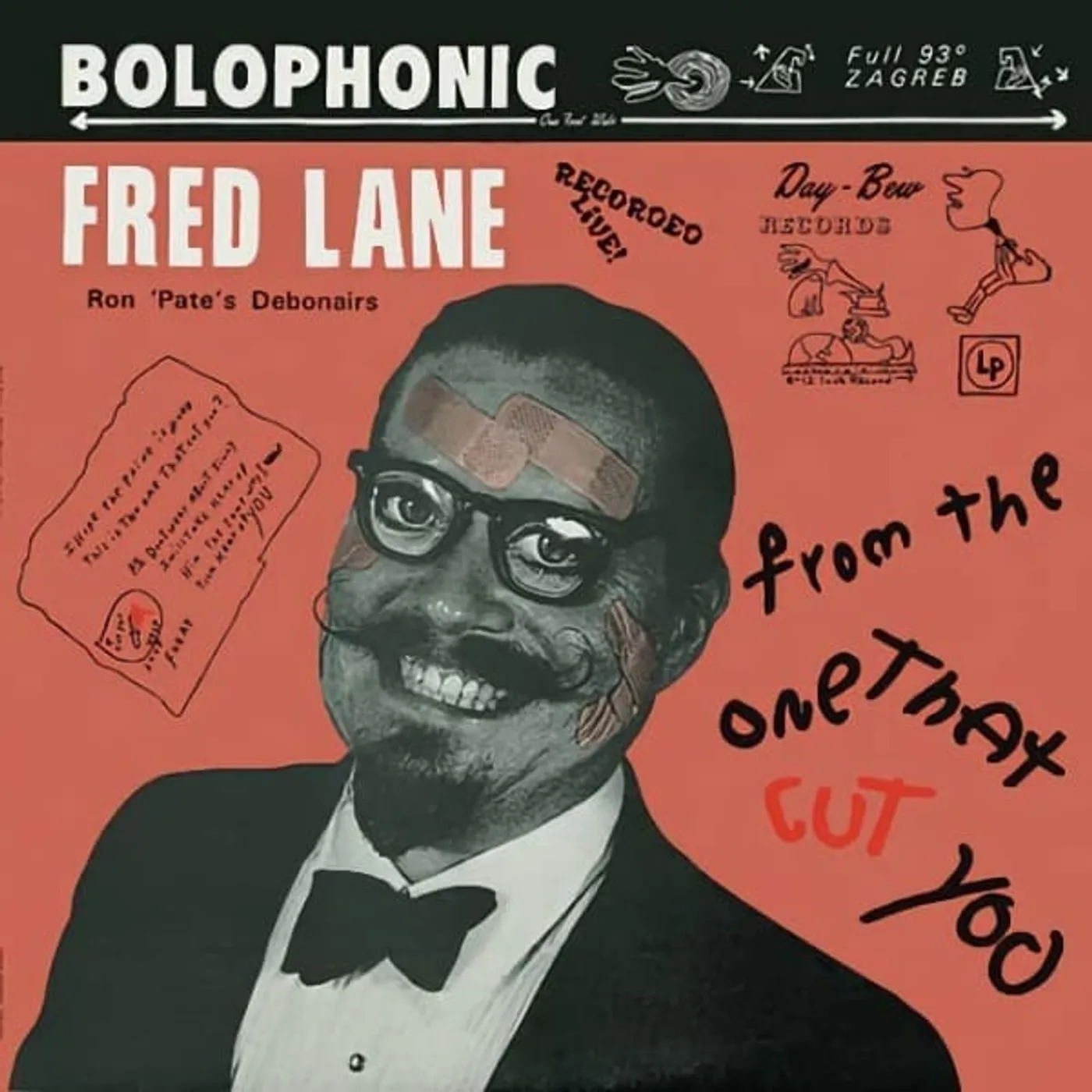 Fred Lane FROM THE ONE THAT CUT YOU Vinyl Record