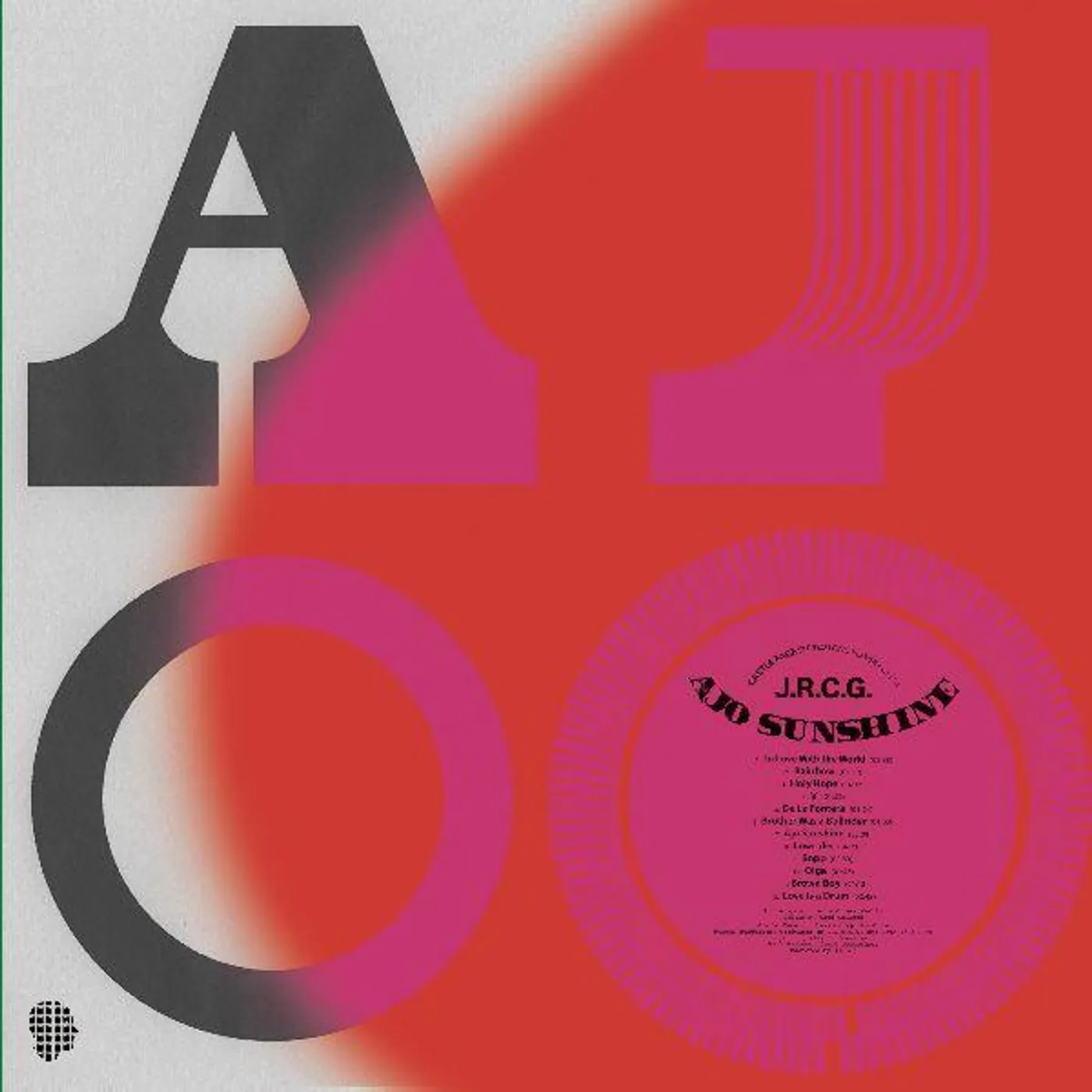 J.R.C.G. Ajo Sunshine Vinyl Record