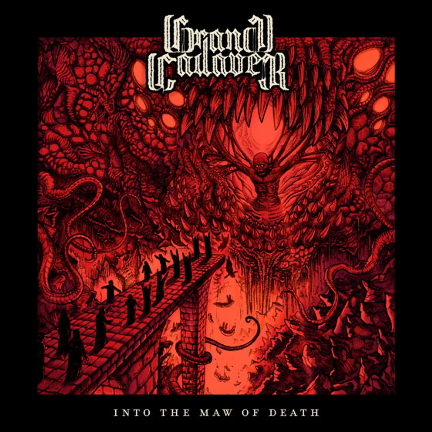 Grand Cadaver INTO THE MAW OF DEATH (SMOKEY GREY VINYL) Vinyl Record