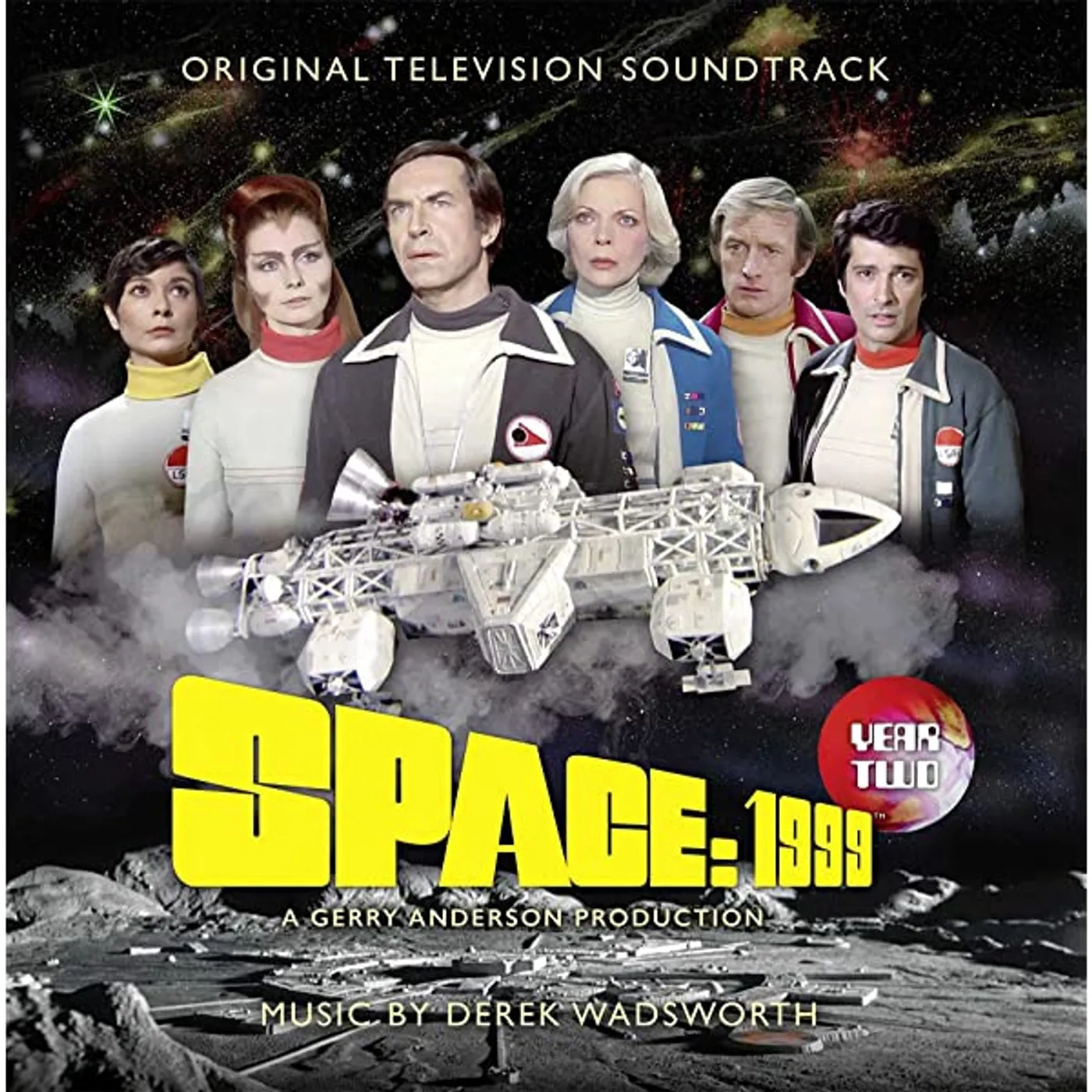 Derek Wadsworth SPACE: 1999 - YEAR 1 Original Soundtrack (2LP/LUNAR WHITE VINYL/EXTENSIVE NOTES/GATEFOLD/IMPORT) Vinyl Record
