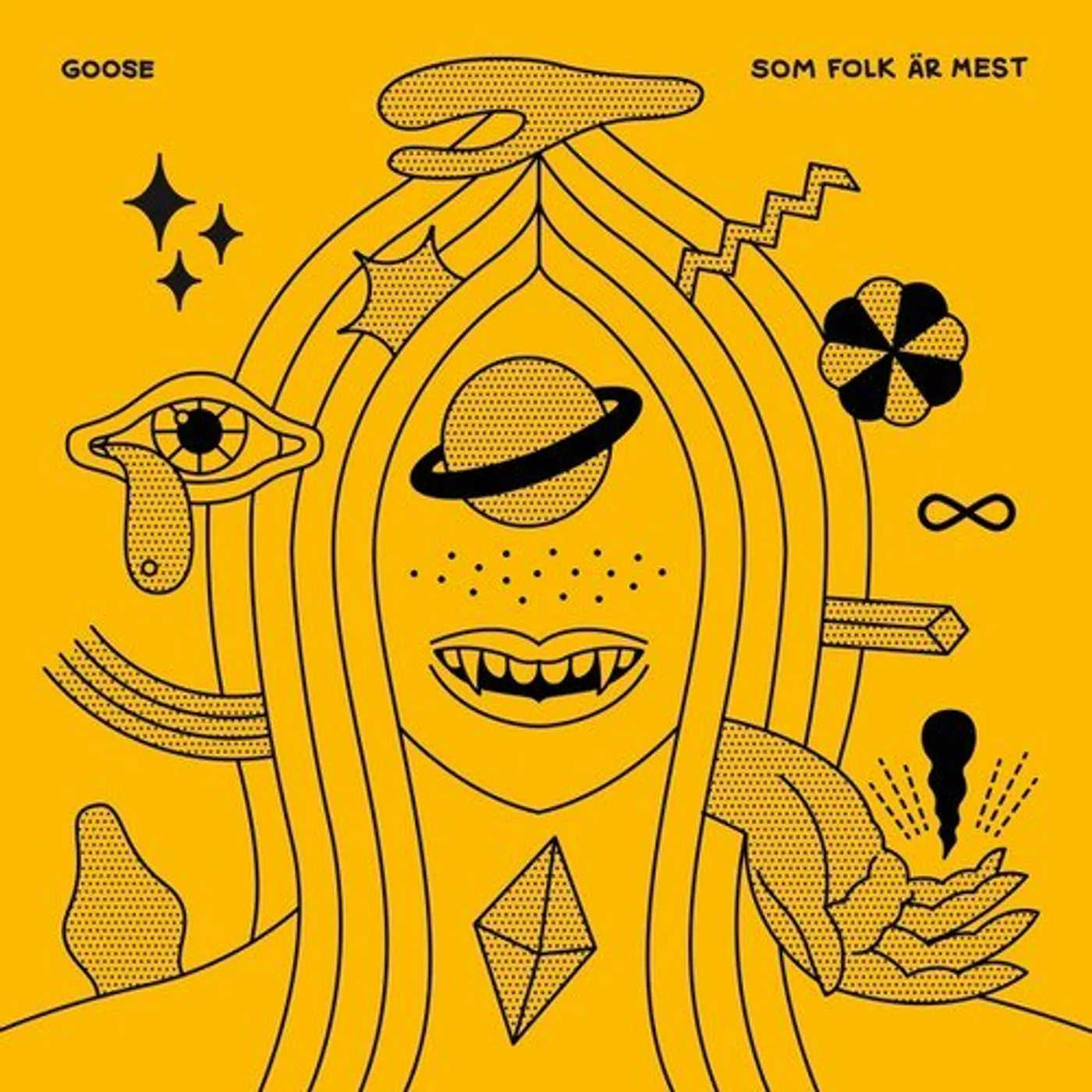 Goose SOM FOLK ÄR MEST Vinyl Record