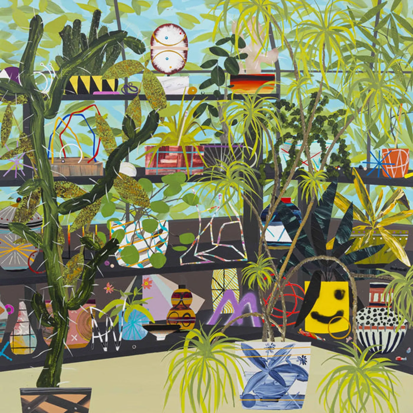 Deerhoof Actually You Can (Olive Green) Vinyl Record