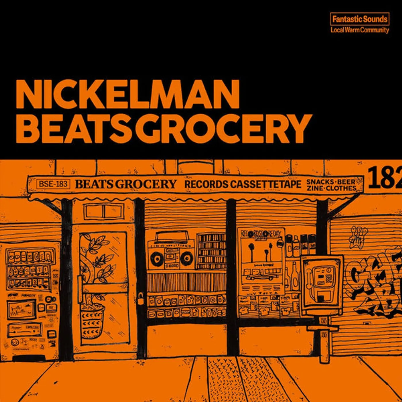 NICKELMAN Beatsgrocery (Smokey Translucent Black) Vinyl Record