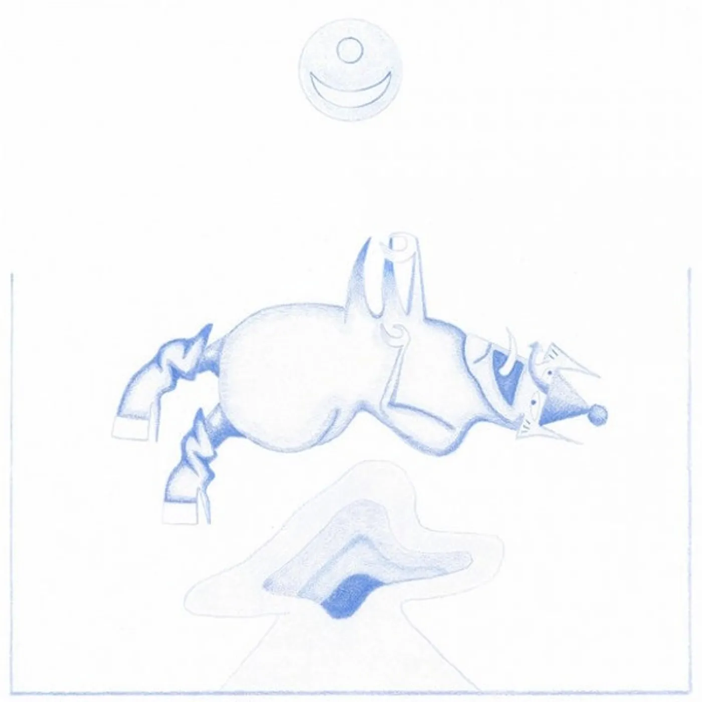 Devendra Banhart Ape in Pink Marble Vinyl Record
