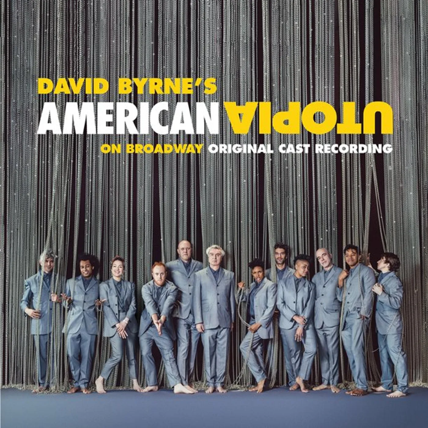 David Byrne AMERICAN UTOPIA ON BROADWAY (ORIGINAL CAST RECORDING) (2LP) Vinyl Record