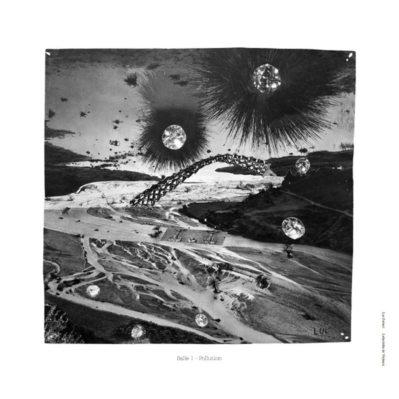 Luc Ferrari LABYRINTHE DE VIOLENCE Vinyl Record