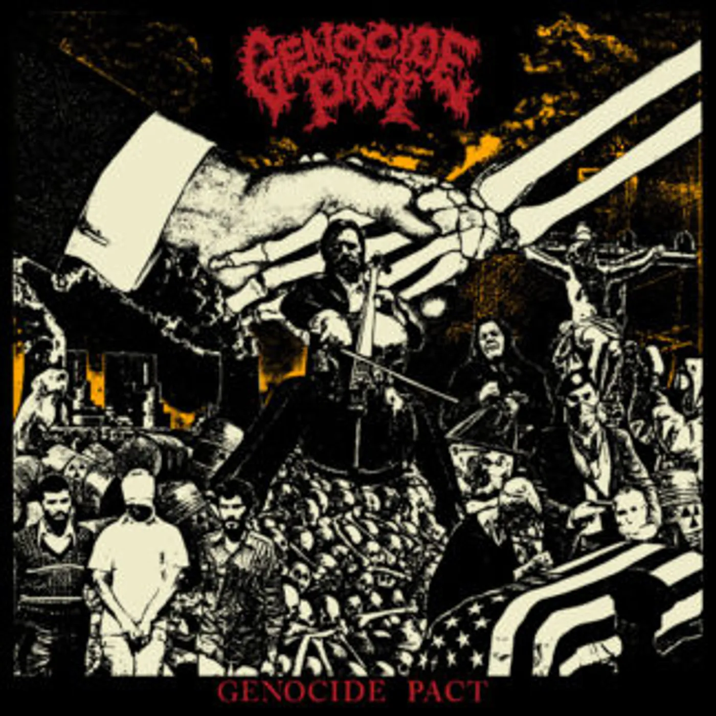 GENOCIDE PACT (BONE WHITE VINYL) Vinyl Record