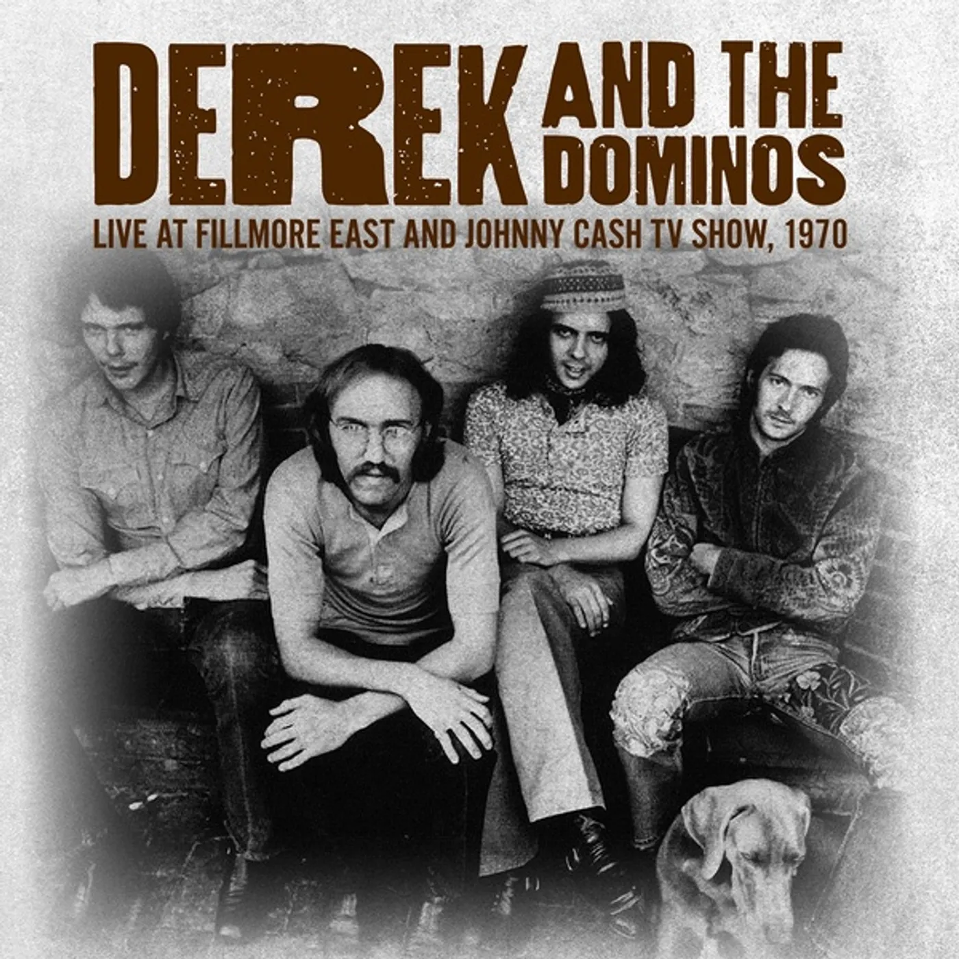 Derek & The Dominoes LIVE AT FILLMORE EAST & JOHNNY CASH TV SHOW, 1970 Vinyl Record