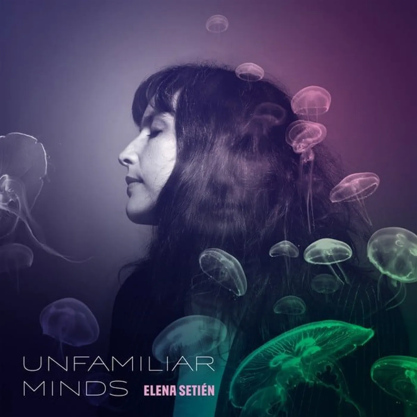 Elena Setién UNFAMILIAR MINDS (TRANSLUCENT BLUE VINYL/DL) Vinyl Record
