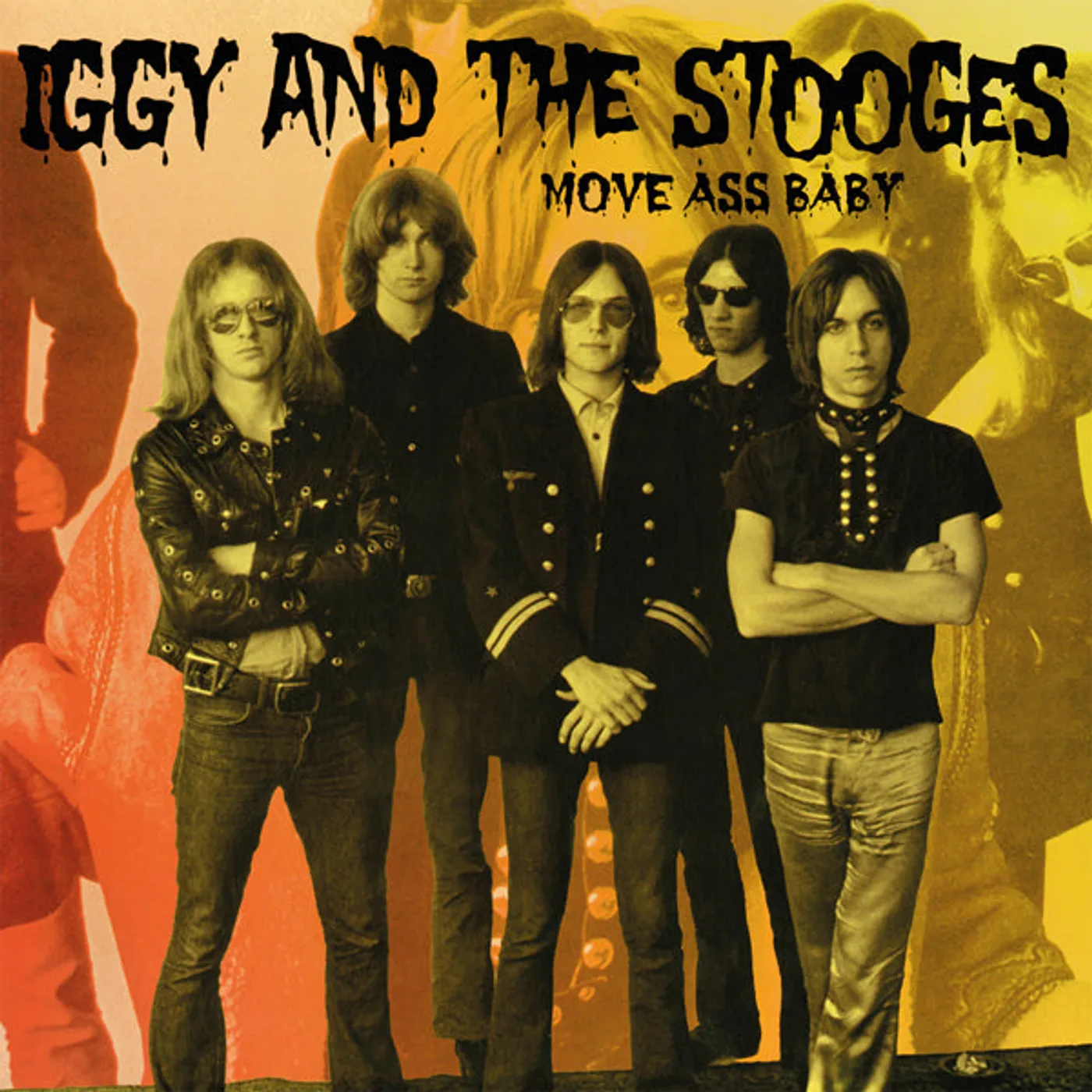 Iggy and the Stooges Move Ass Baby (Clear Vinyl Record/2LP) 