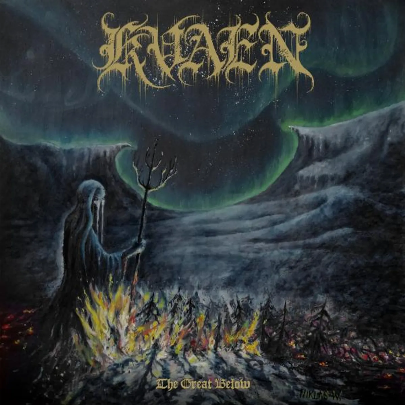 Kvaen GREAT BELOW Vinyl Record