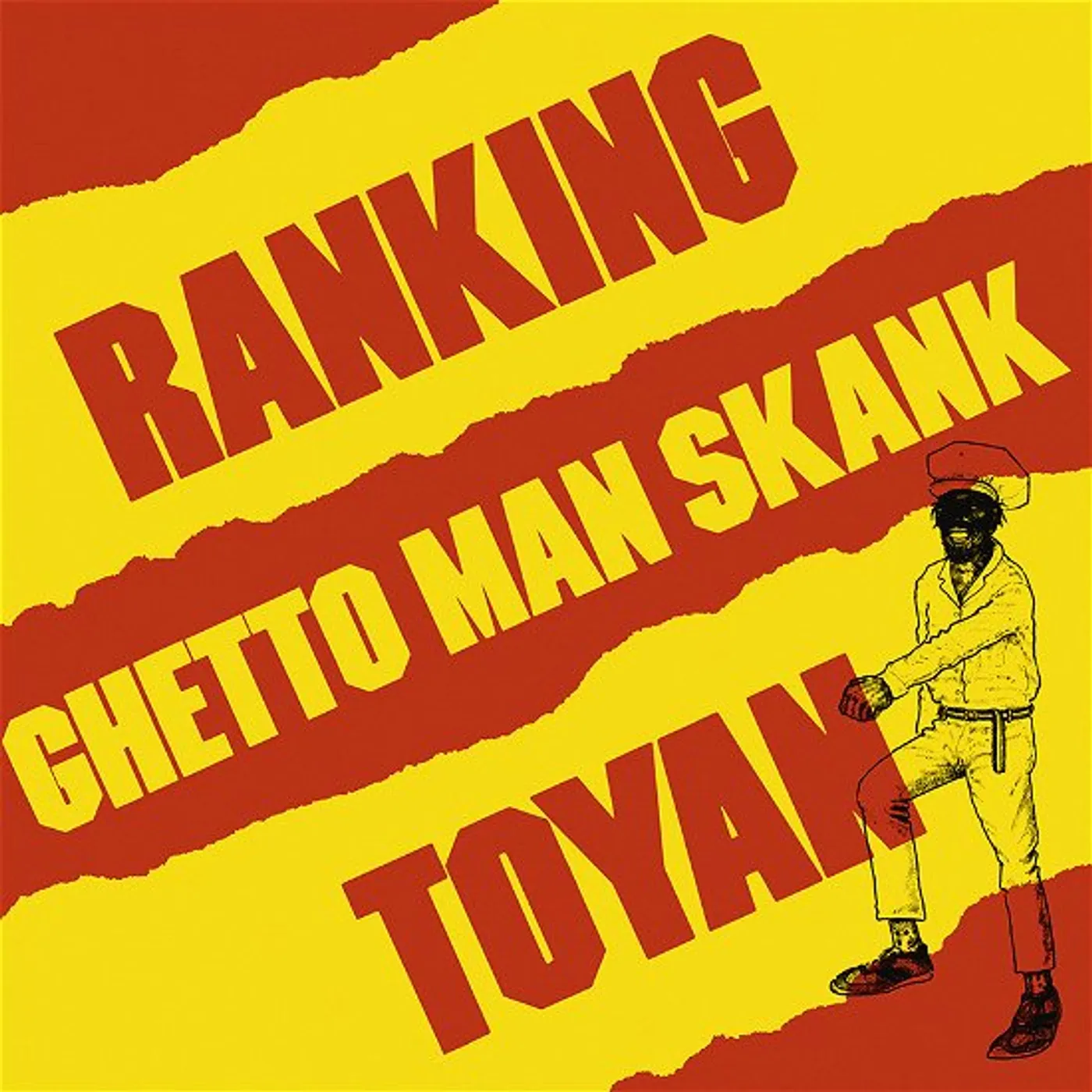 Ranking Toyan Ghetto Man Skank Vinyl Record
